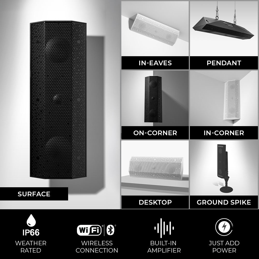 LitheAudio iO1 Wifi Indoor - Outdoor Højttaler