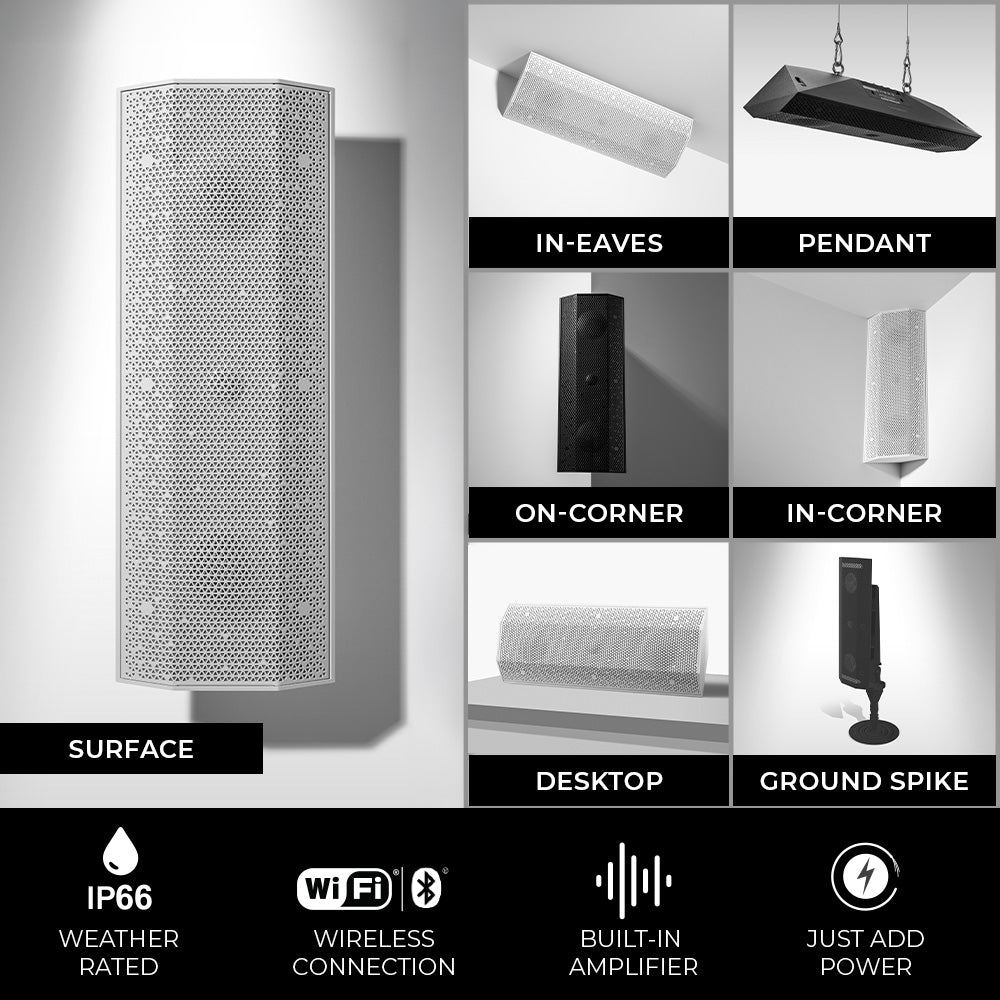 LitheAudio iO1 Wifi Indoor - Outdoor Højttaler