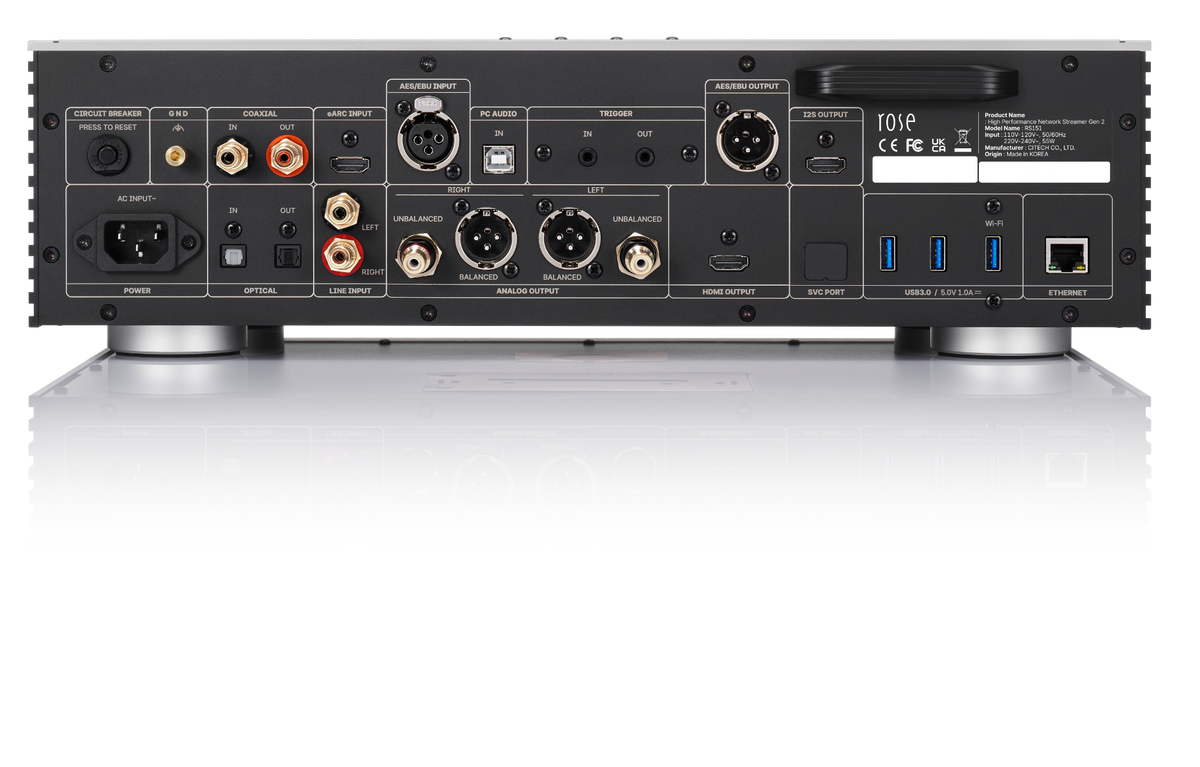 HiFi ROSE RS151 High Performance Netværksstreamer