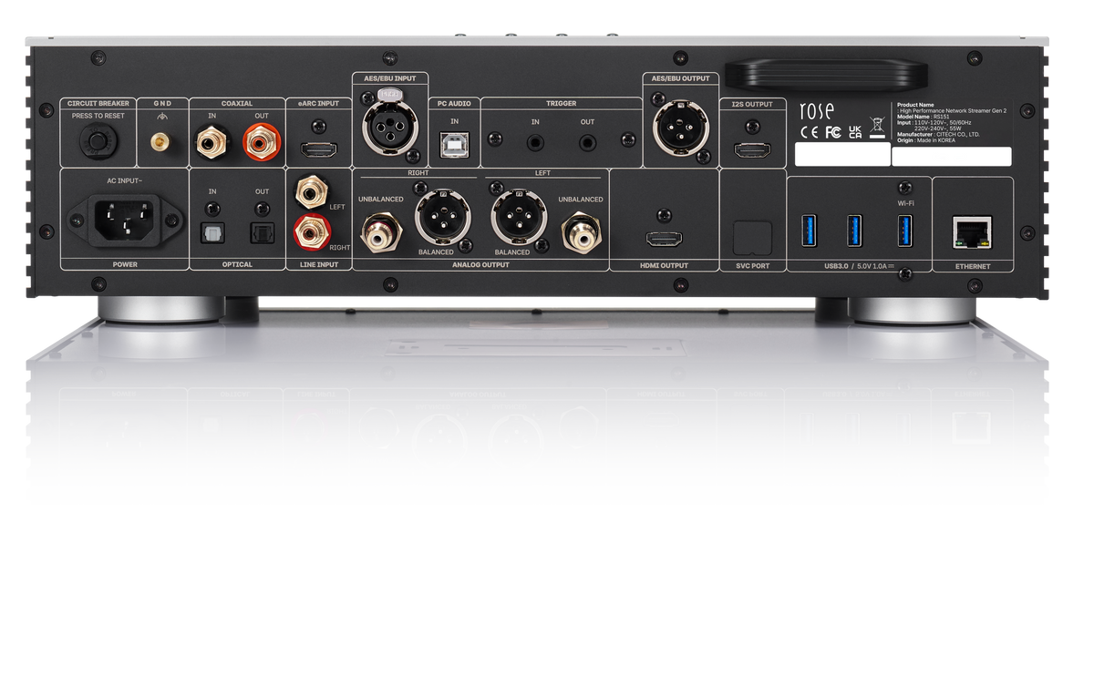 HiFi ROSE RS151 High Performance Netværksstreamer