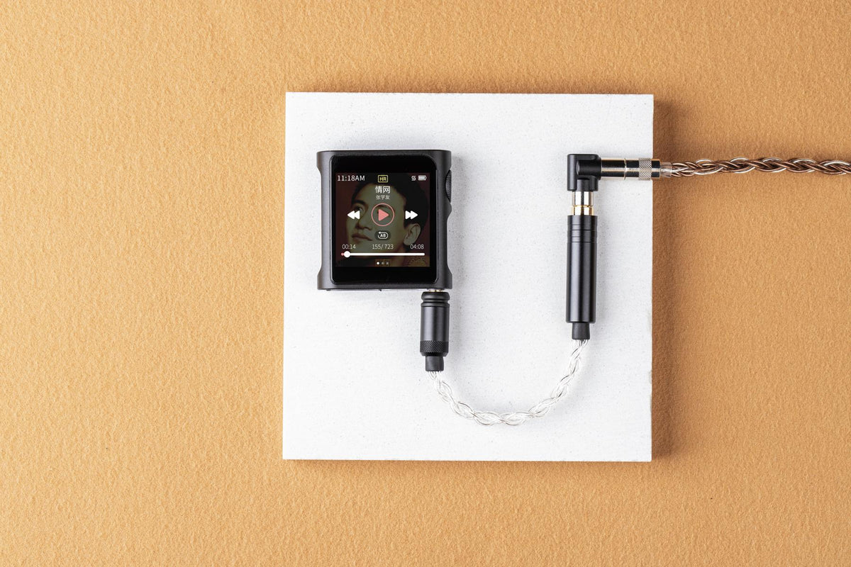 Shanling 3,5 mm han til 4,4 mm hun adapter