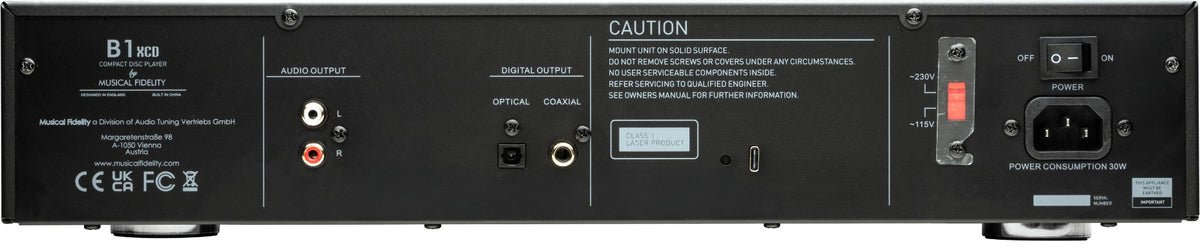 Musical Fidelity B1x CD Afspiller