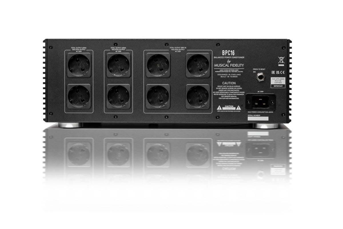 Musical Fidelity Bpc 16 Black (Balanced Power Conditioner) - Int