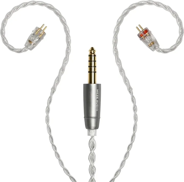 Meze 2 Pin to 4.4 mm balanced silver plated cable