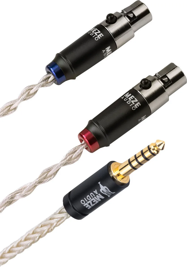 Meze mini XLR to 4.4 mm balanced silver plated PCUHD premium cable