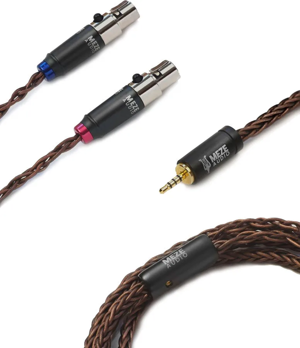 Meze mini XLR to 2.5 mm balanced copper PCUHD premium cable
