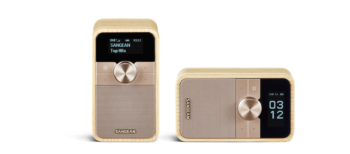 Sangean DDR-8 DAB+ Genopladelig Radio med BT