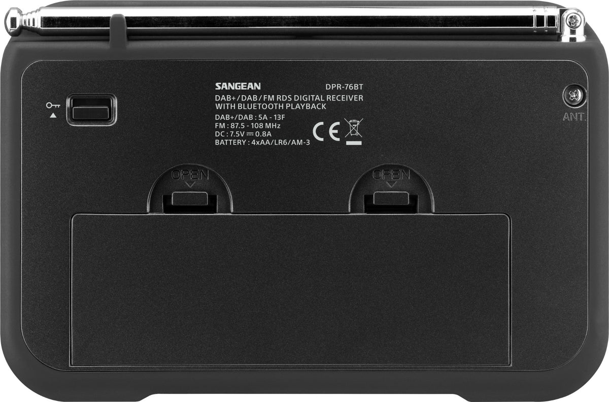 Sangean DPR-76BT Radio med Bluetooth
