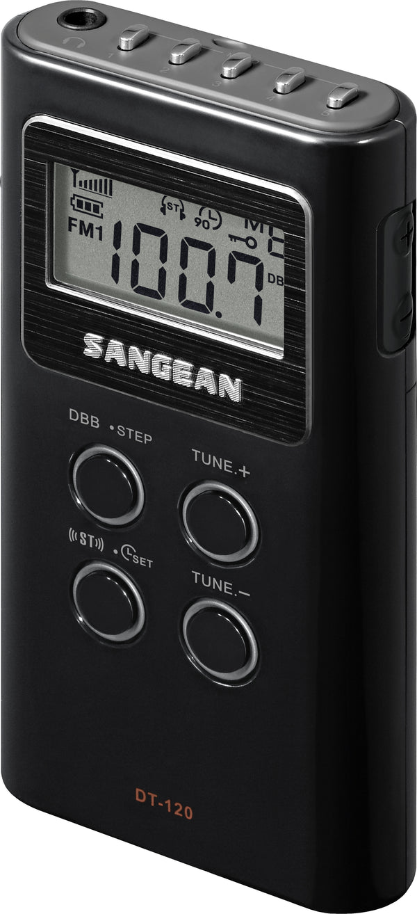 Sangean DT-120 Lommeradio FM-AM
