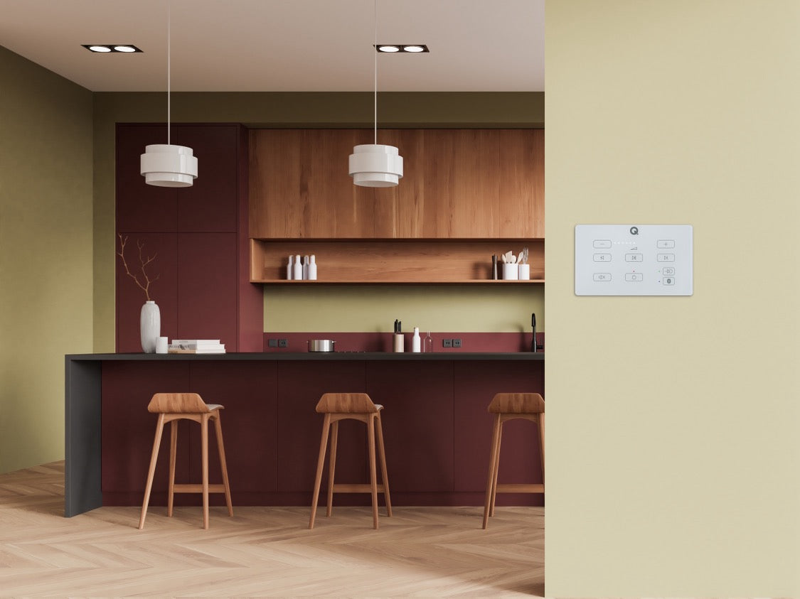 Q Acoustics E60 Vægpanel med forstærker og BT