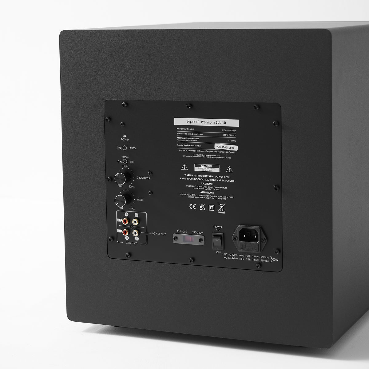 Elipson Premium Subwoofer 10