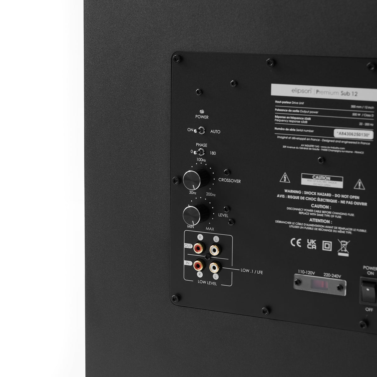 Elipson Premium Subwoofer 12
