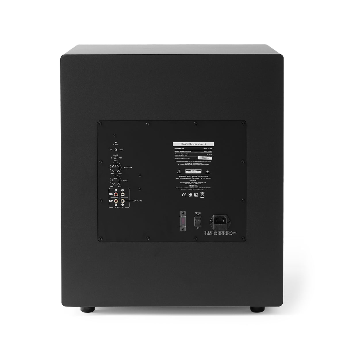 Elipson Premium Subwoofer 15