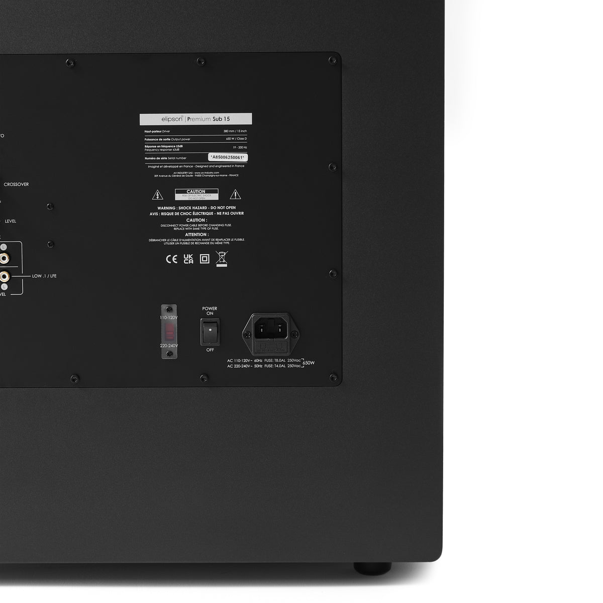 Elipson Premium Subwoofer 15