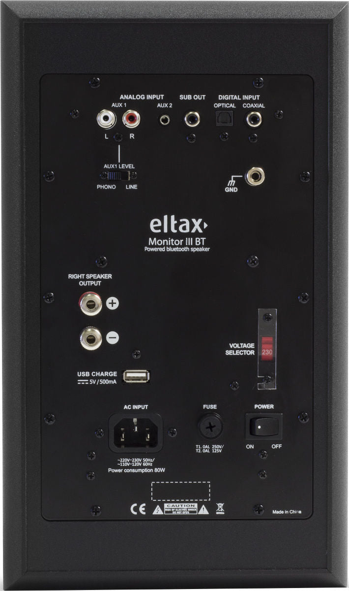 Eltax Monitor III BT Phono