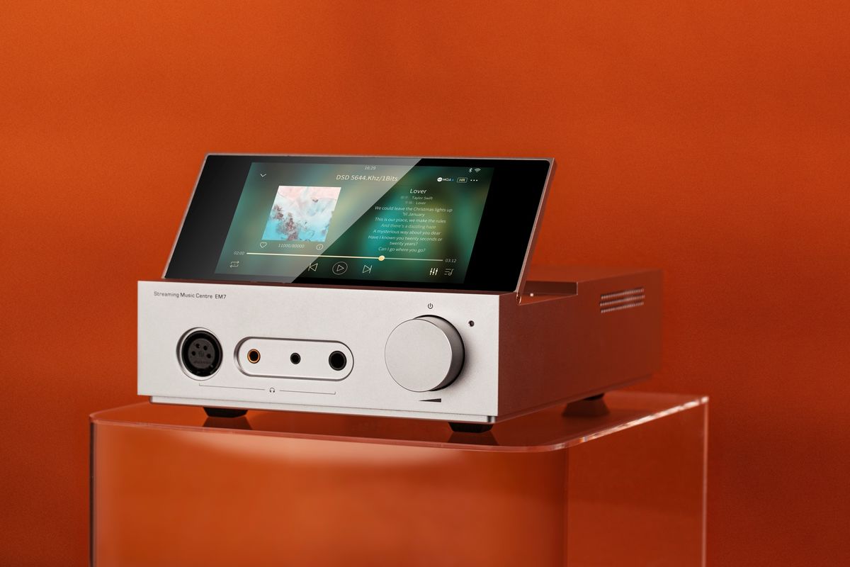Shanling EM7 Streaming Music Center Sølv