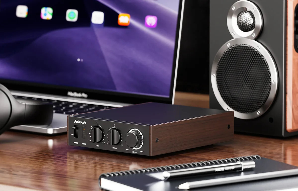 FiiO Jadeaudio Level 1 Stereoforstærker Sort