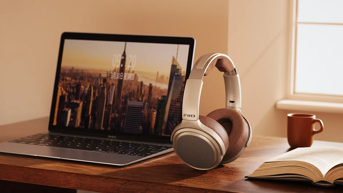 FiiO JT7 Hifi Hovedtelefon Champagne