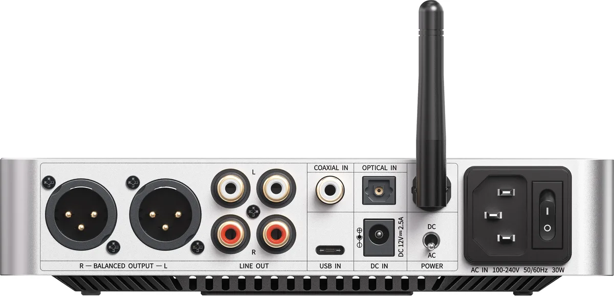 FiiO K13 R2R DAC og Hovedtelefonforstærker Sølv