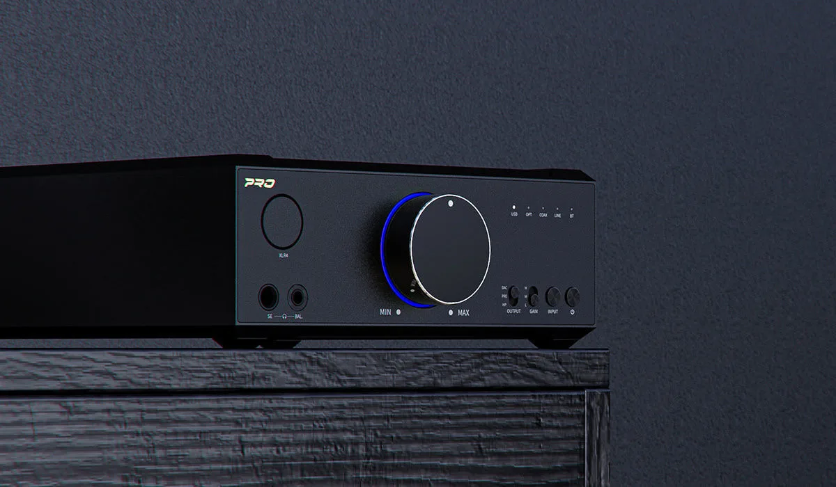 FiiO K9Pro ESS Hovedtelefonforstærker Gennemsigtig
