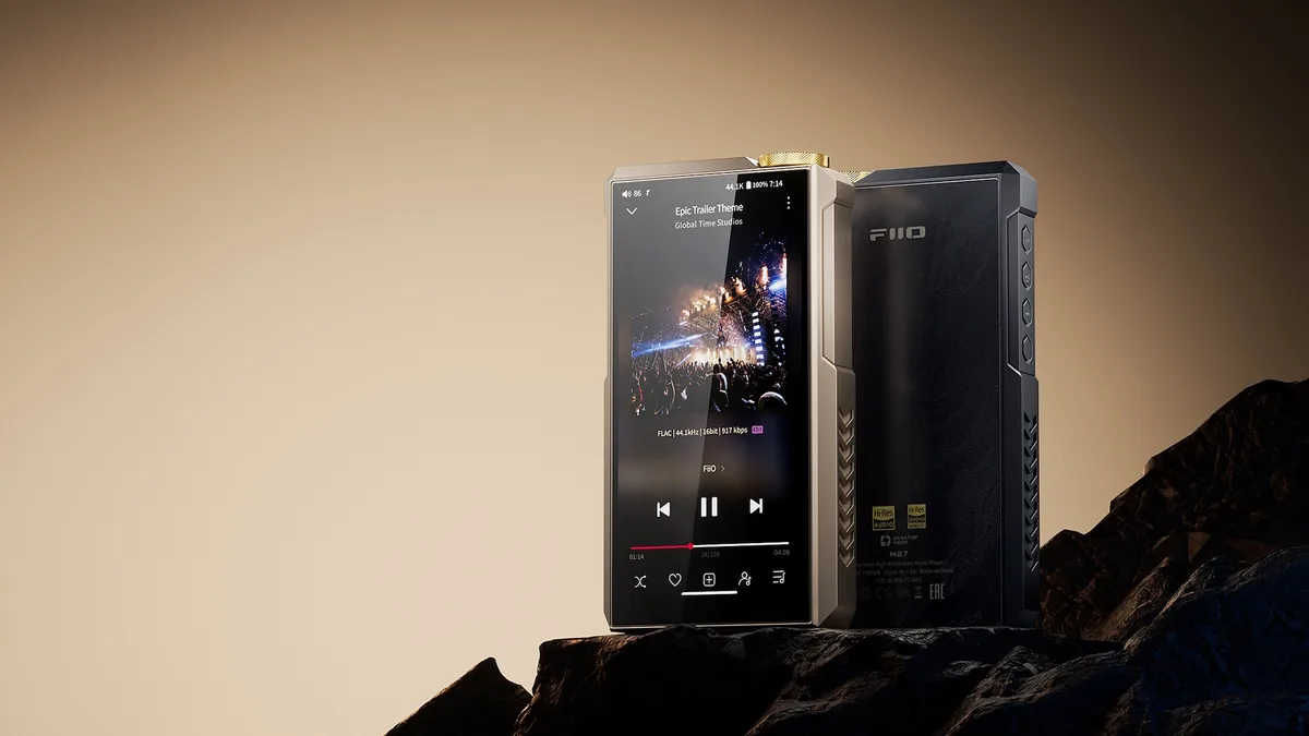 FiiO M27 Hifi-afspiller Alu Gold