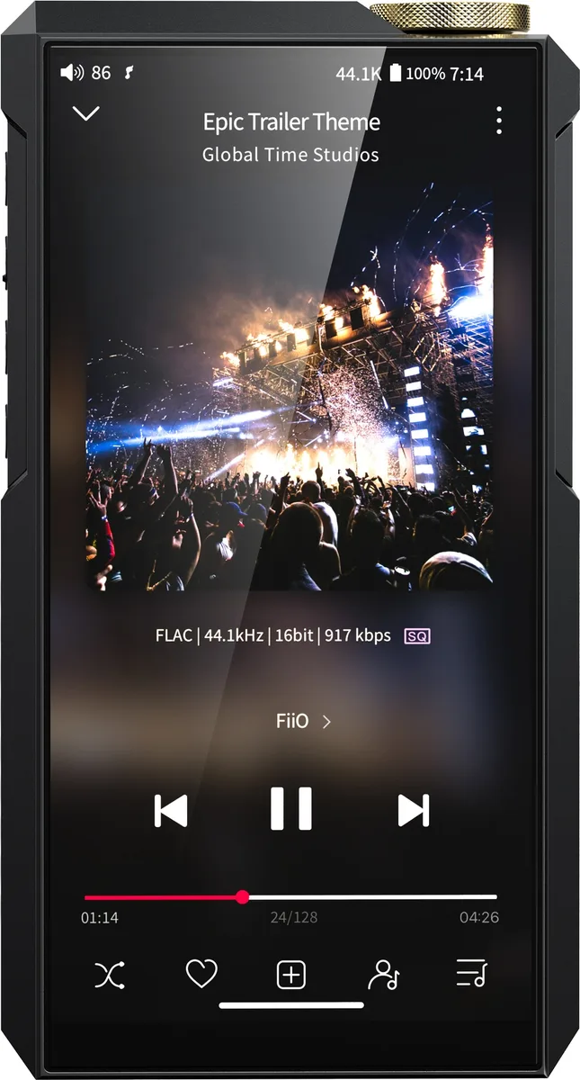 FiiO M27 Hifi-afspiller Alu Gold