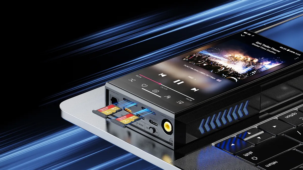 FiiO M27 Hifi-afspiller Alu Gold