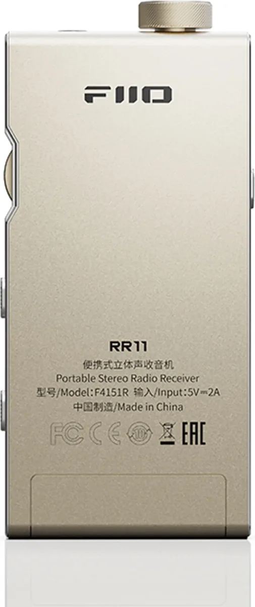 FiiO RR11 Bærbar FM-Radio og USB-DAC