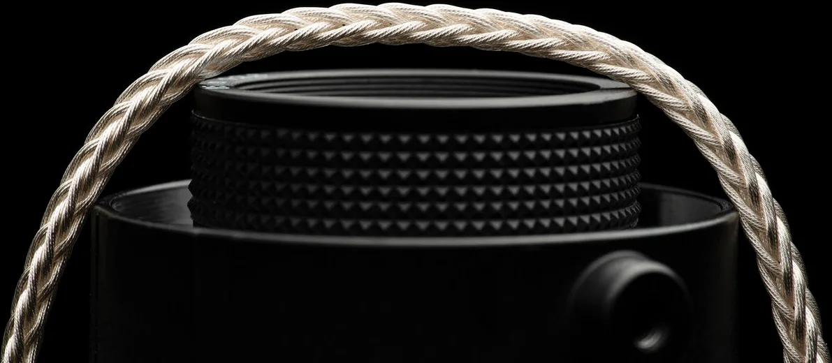 Meze mono 3.5 mm to 6.3 mm silver plated PCUHD premium cable