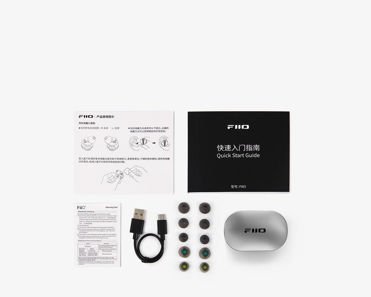 FiiO FW3 True Wireless In-Ear Hovedtelefon
