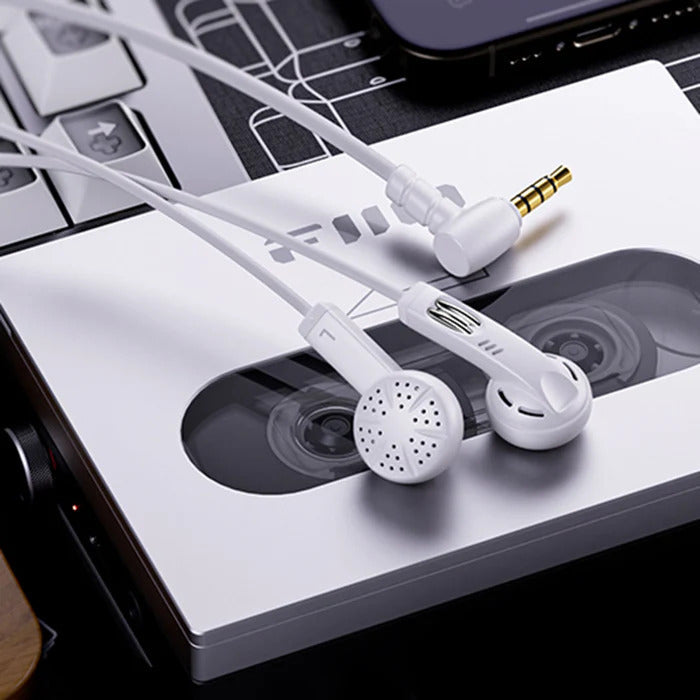 FiiO JF11 Mic In-Ear Hovedtelefon Hvid