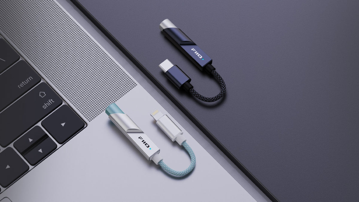 FiiO KA11 Lightning Bærbar DAC Sølv