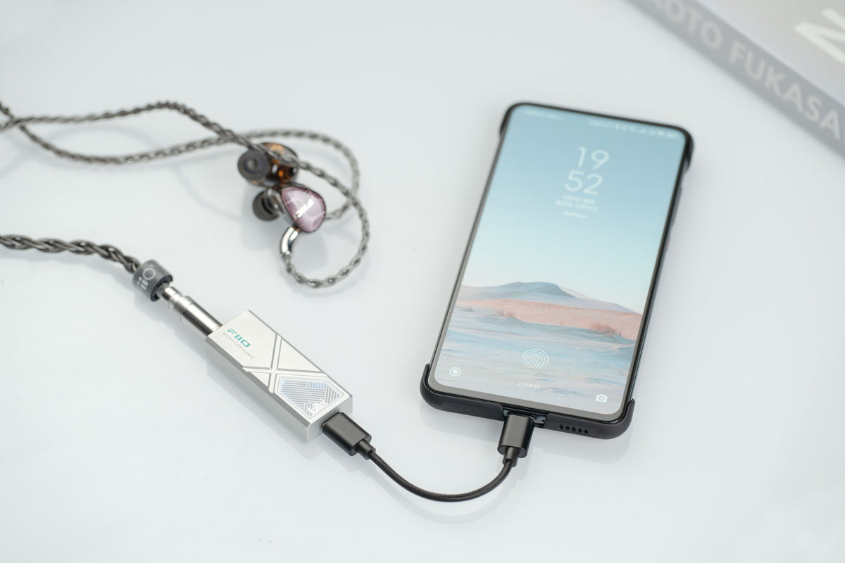 FiiO KA13 Bærbar DAC Sølv