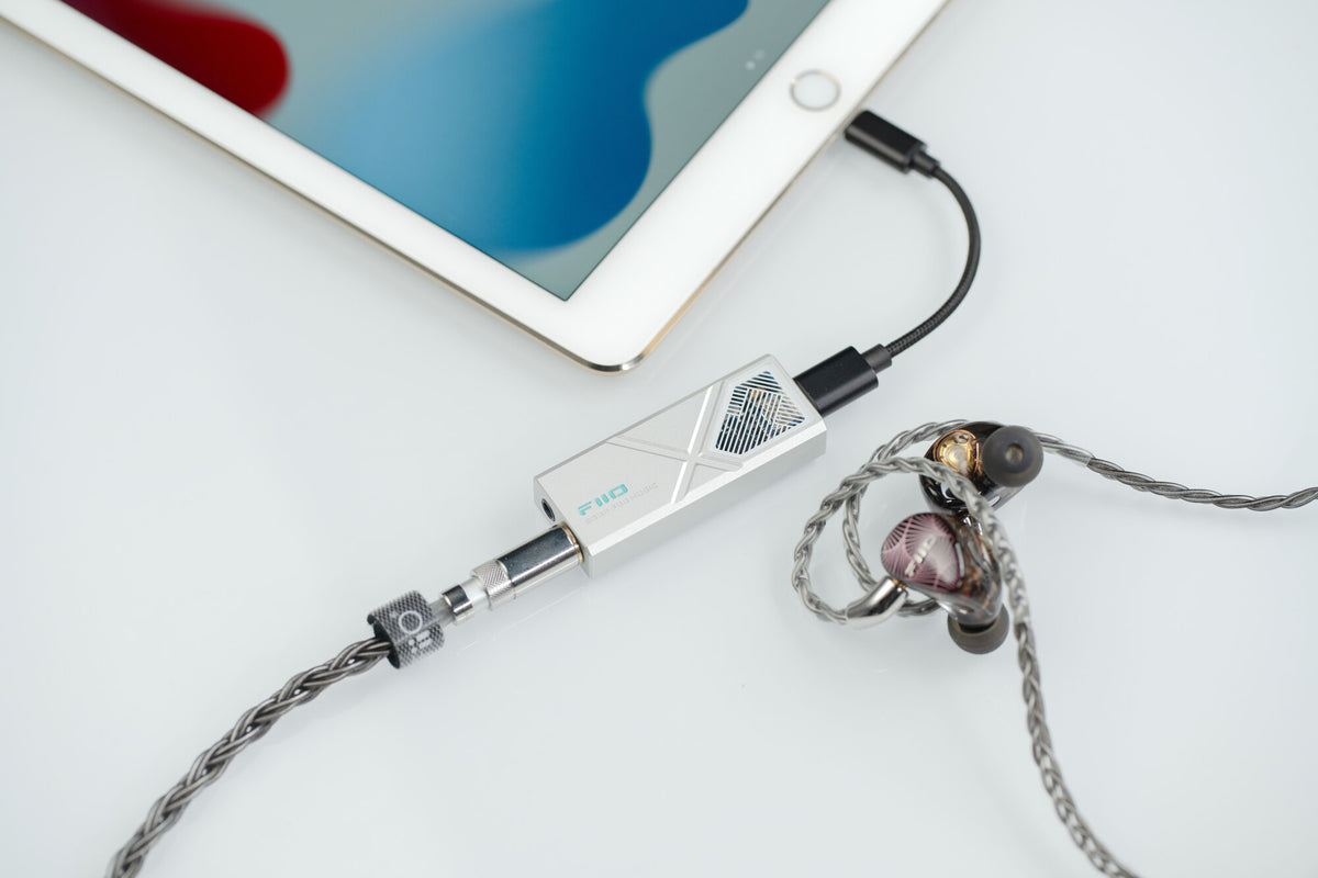FiiO KA13 Bærbar DAC Sølv