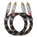 FiiO LR-RCA4M RCA-kabel Sort