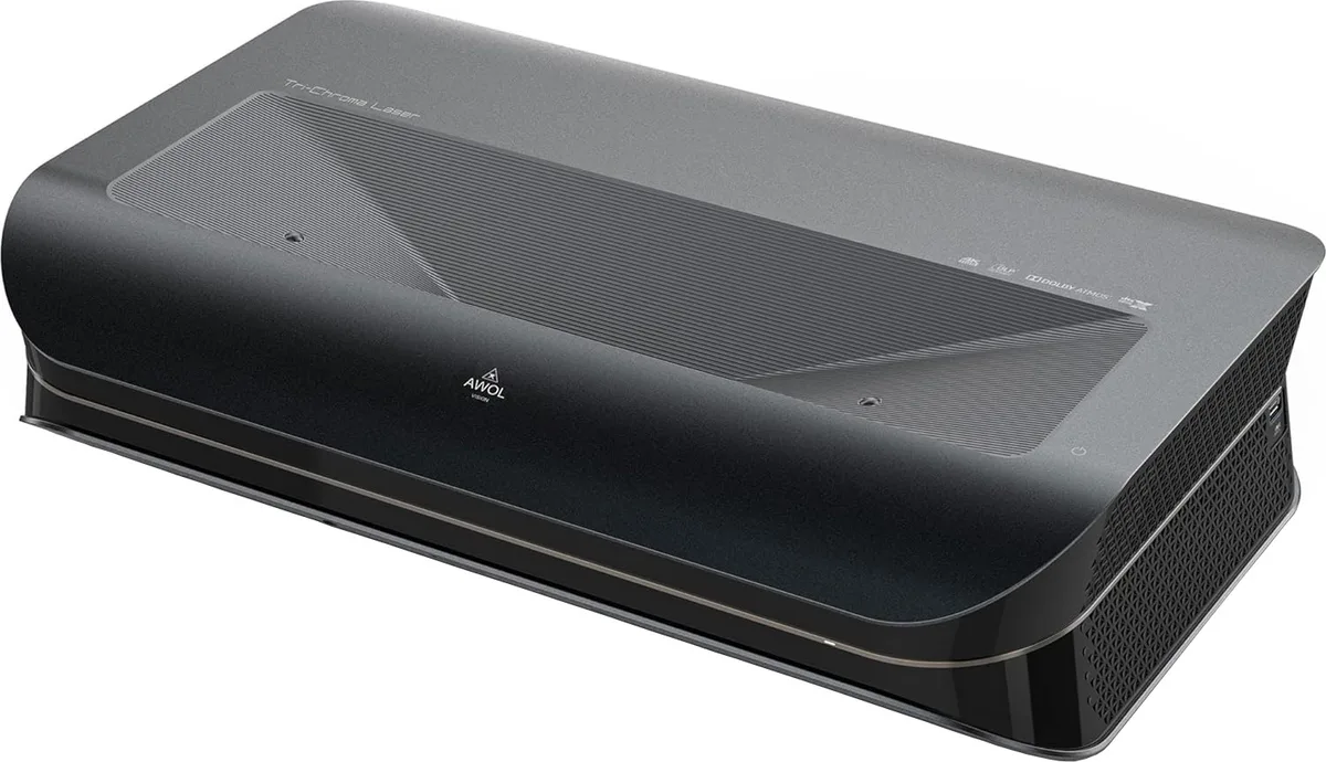 AWOL LTV-3000 Pro 4K 3D RGB Ultra Short Throw Laser Projector