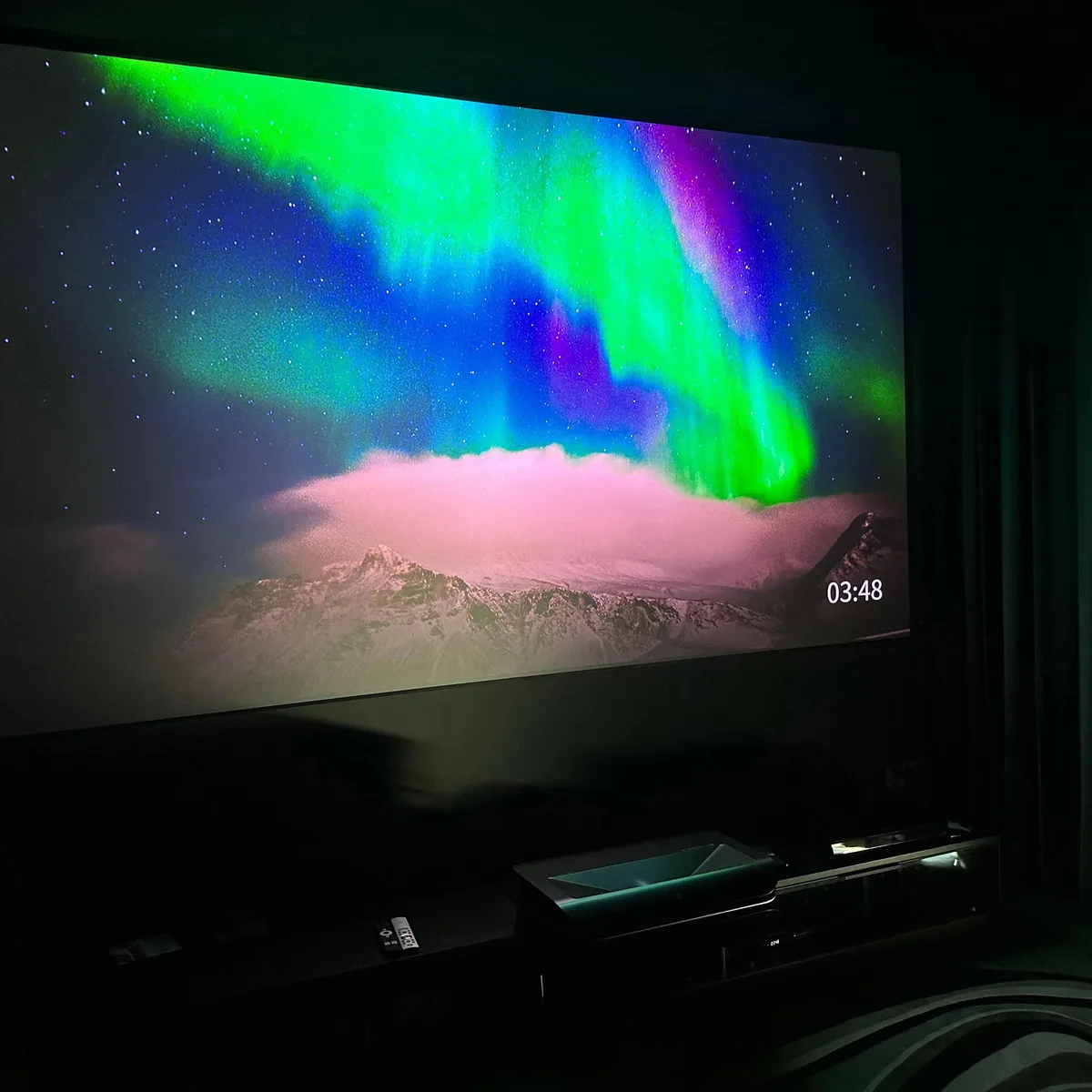 AWOL LTV-3000 Pro 4K 3D RGB Ultra Short Throw Laser Projector