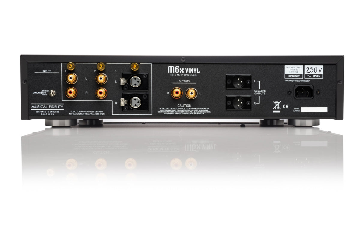 Musical Fidelity M6X Vinyl Sølv