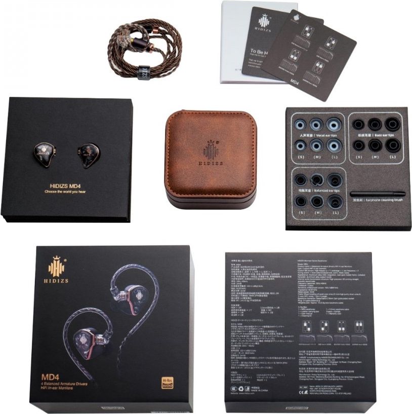 Hidizs MD4 In-Ear Hovedtelefoner