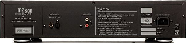 Musical Fidelity M2SCD Sølv
