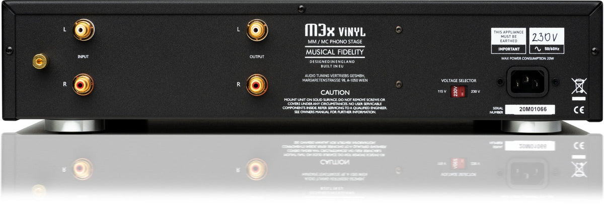 Musical Fidelity M3X Vinyl Sølv