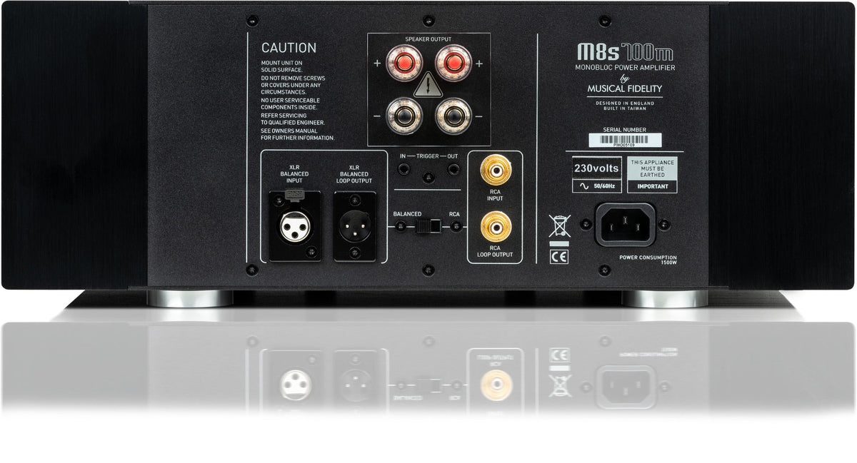 Musical Fidelity M8S 700M Sølv