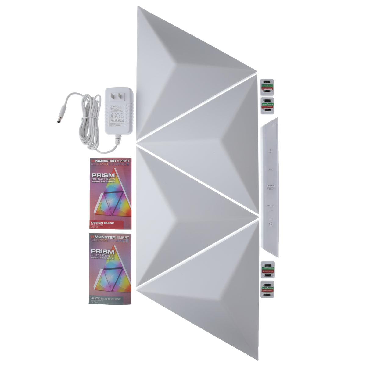 Monster Illuminessence Prism Startpakke med 4 paneler