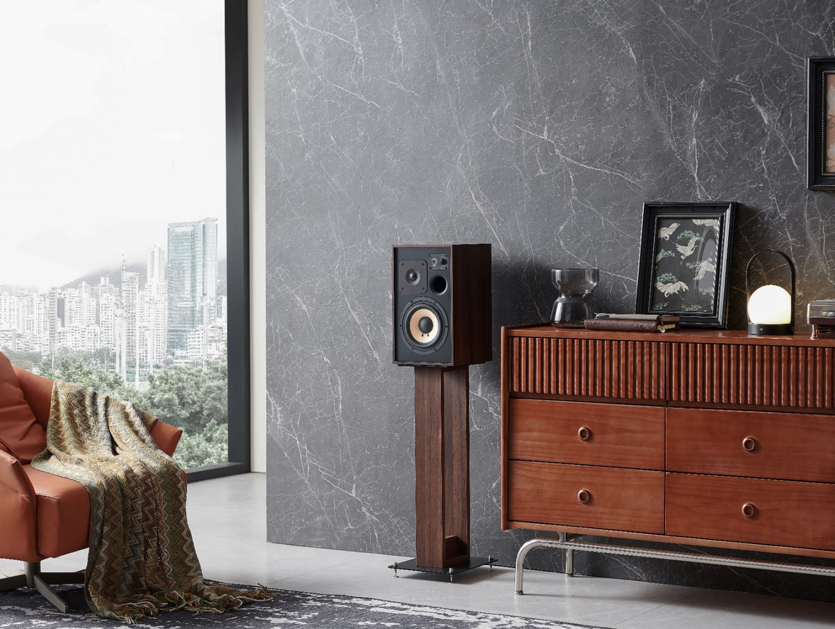 NorStone Alva Plus Walnut Højttalerstandere