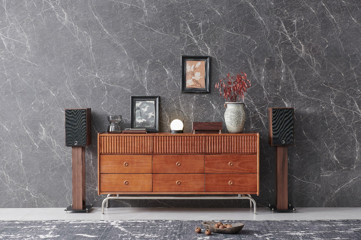 NorStone Alva Plus Walnut Højttalerstandere