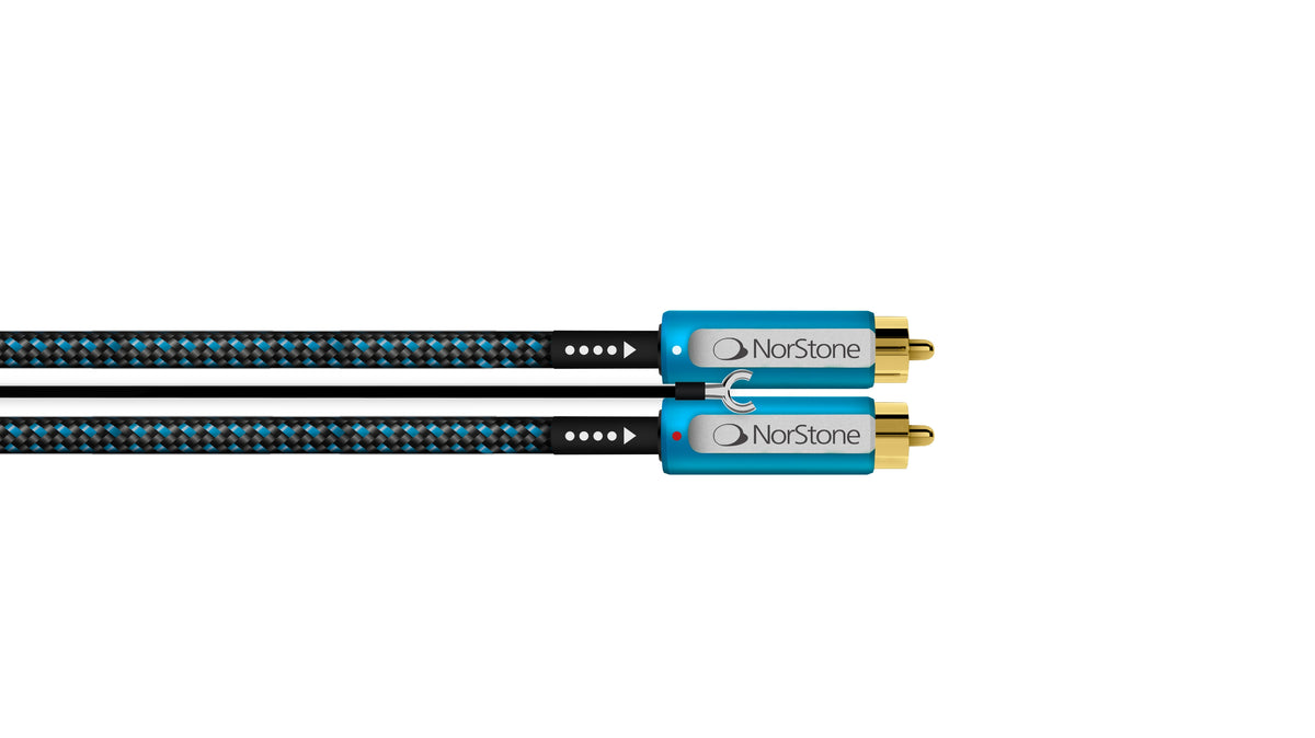 NorStone Skye RCA Stereo Kabel med Stelkabel
