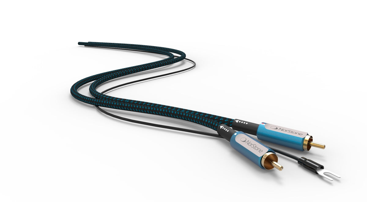 NorStone Skye RCA Stereo Kabel med Stelkabel