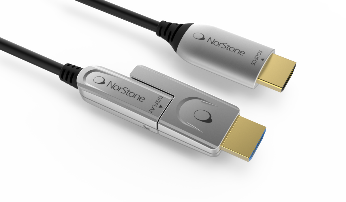 NorStone Optisk Langedistance HDMI Kabel 10 - 100 m