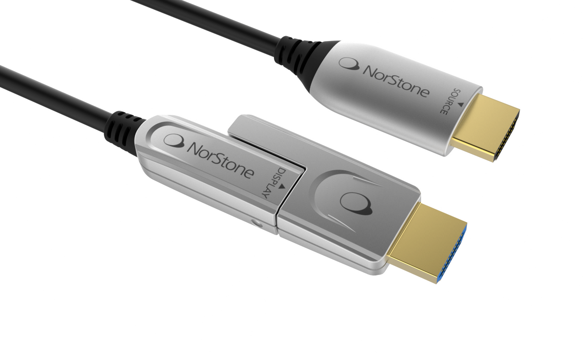 NorStone Optisk Langedistance HDMI Kabel 10 - 100 m