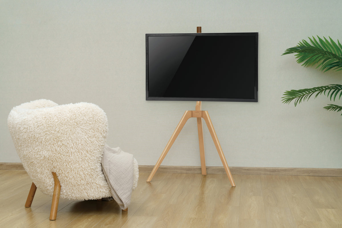 NorStone Vision Wood Tripod TV Stand
